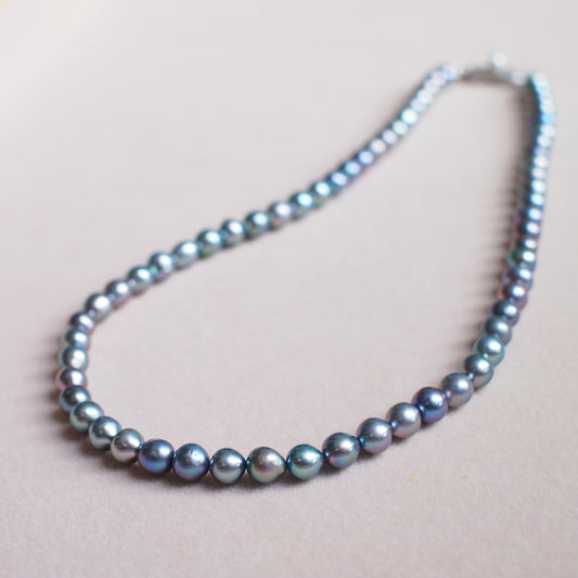 5-6mm Mermaid Fresh Water Pearl Necklace