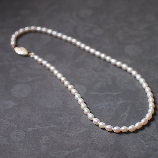 Fresh Water Pearl Necklace (4-5mm) // Pretty & Youthful // 14K Gold-filled